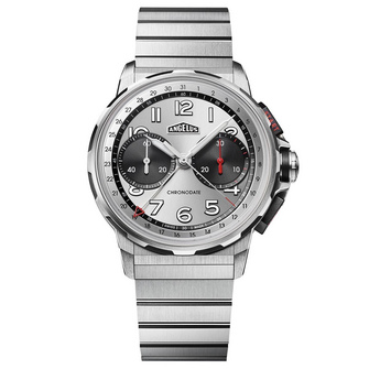 Angelus Chronodate Titanium Magnetic Silver Edition