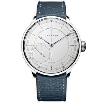 Bernhard Lederer 3 Times Certified Observatory Chronometer